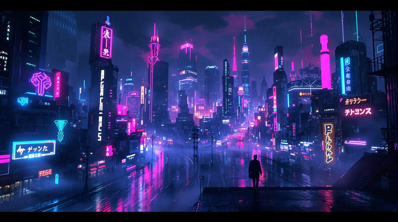 tk视频-赛博朋克：霓虹之城